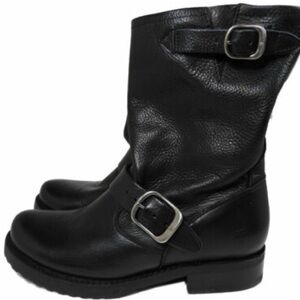 Frye Black Combat/Moto Boots